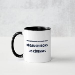 Mug "Dégauchisons les Cévennes"