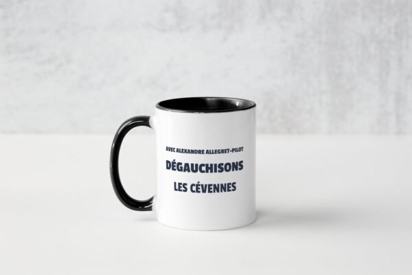 Mug "Dégauchisons les Cévennes"