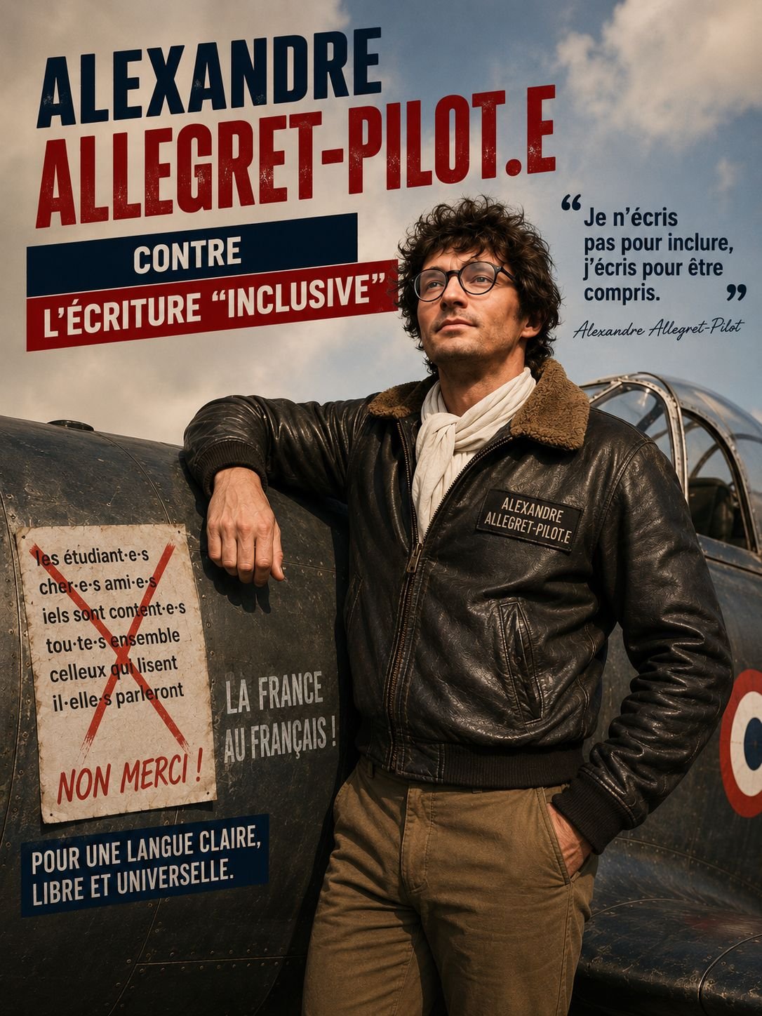 Alexandre Allegret-Pilot — La France au français, contre l'écriture inclusive