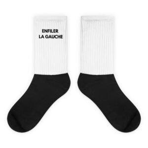 Chaussettes « enfiler la gauche »